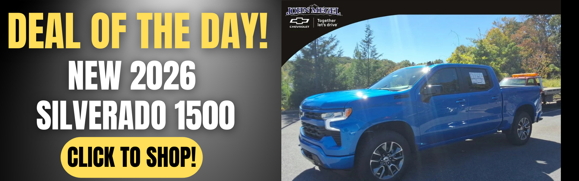 Deal of the Day New 2026 Silverado 1500