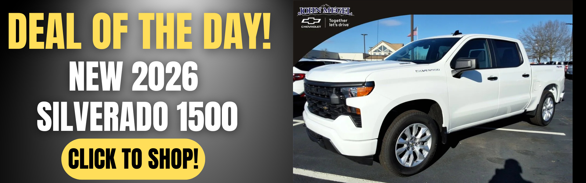 Deal of the Day New 2026 Silverado 1500