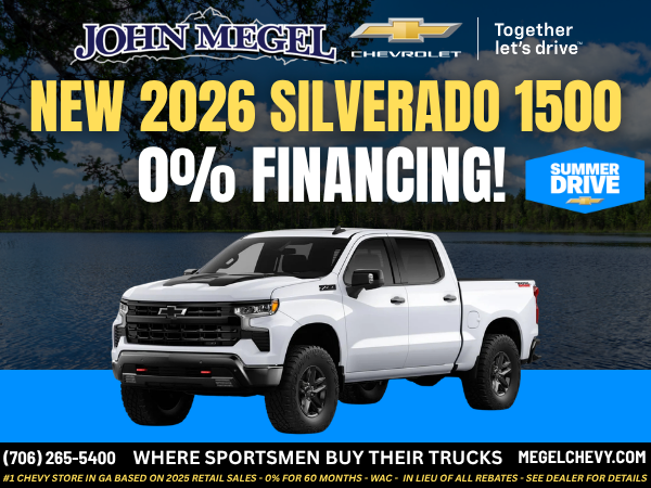 New 2026 Silverado 1500 0% Financing