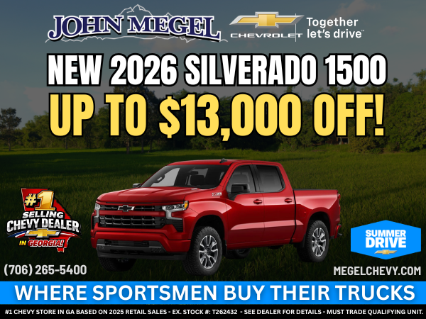 New 2026 Silverado 1500 Up to $13,000 OFF