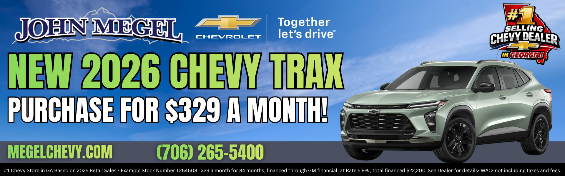 New 2026 Chevy Trax Purchase