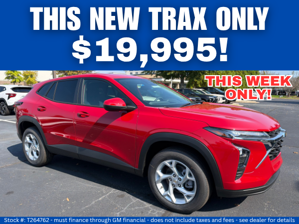 Chevy Trax Offer