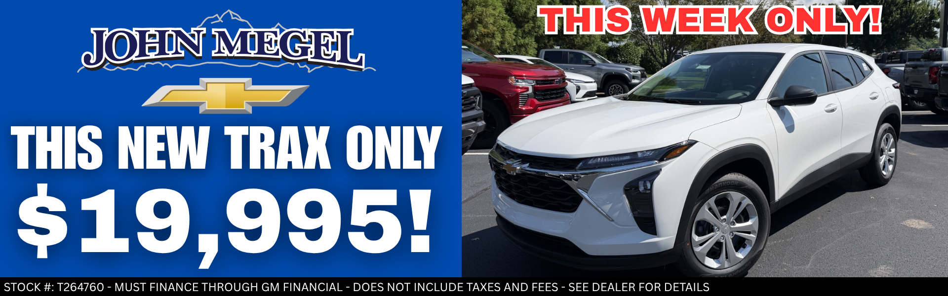 New Trax Offer