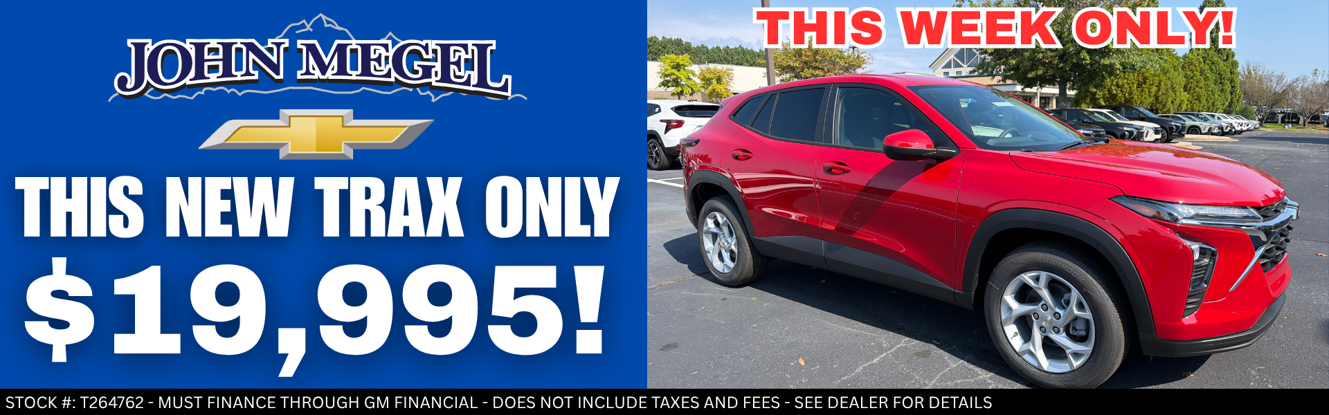 Chevy Trax Offer