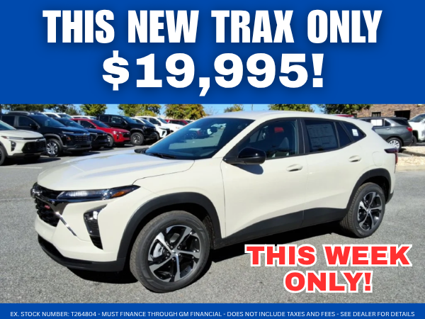The New Chevy Trax on $19,995