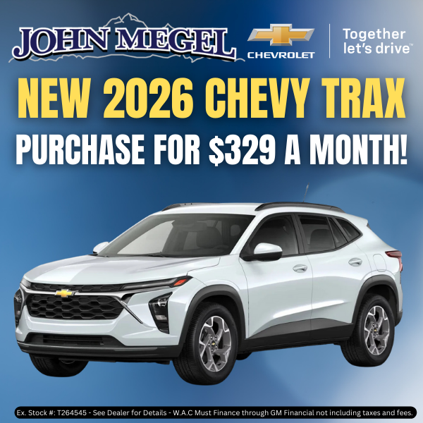 New 2026 Chevy Trax Purchase
