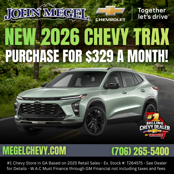 New 2026 Chevy Trax Purchase for $329 a Month!