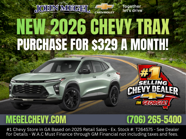 New 2026 Chevy Trax Purchase for $329 A Month!